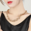 Collana Maglie Ovali pvd ORO - immagine 2